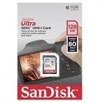 SanDisk SDHC 80mb/s - 128GB