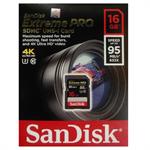 کارت حافظه SanDisk SDHC Extreme Pro 633X - 16GB