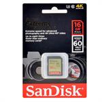 کارت حافظه SanDisk Extreme SDHC UHS-I 16GB 400X